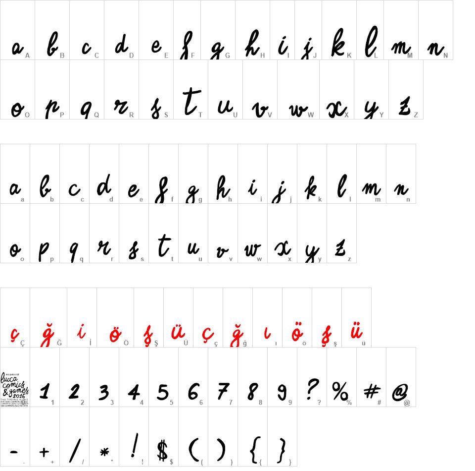 Zerocalcare Script font